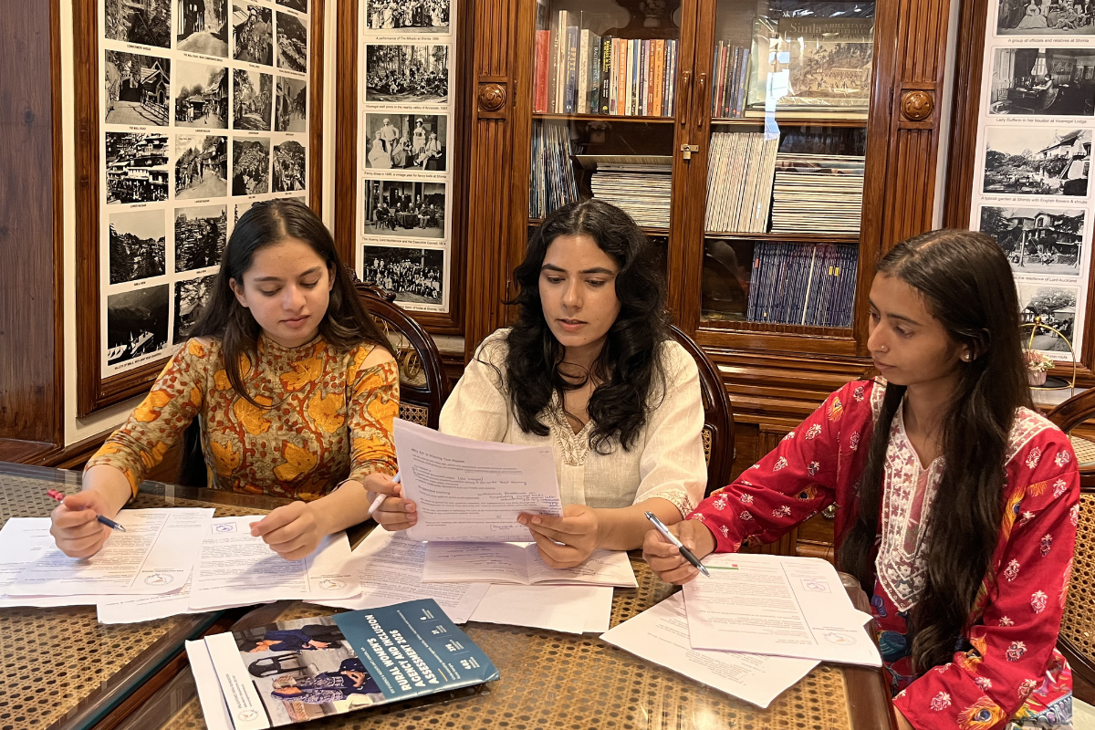 EIF Team finalizing survey analysis and reports